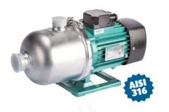 Varan CMF16-30 Komple Paslanmaz Yatay Kademeli Santrifüj Pompa AISI 316 - 3 HP 380 Volt