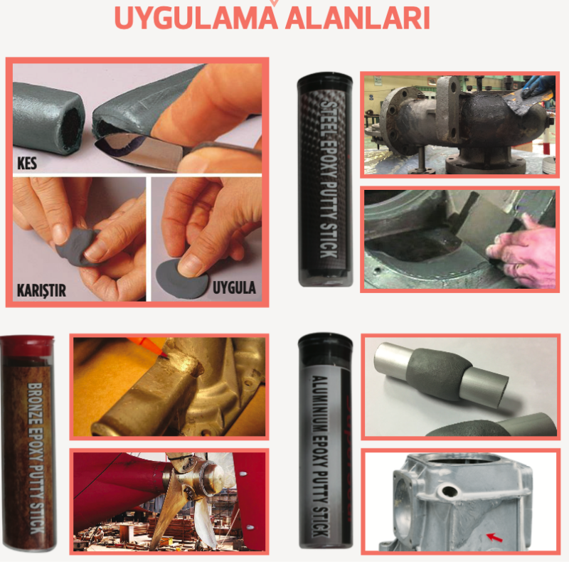 METAL DOLGU EPOKSİLERİ TAMİR-BAKIM